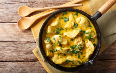 Gelbes Hühner Thai-Curry