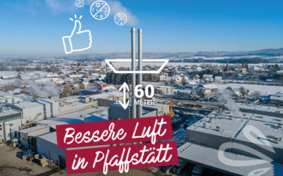 Neue Lüftungstürme – keine Geruchsbelästigung mehr!