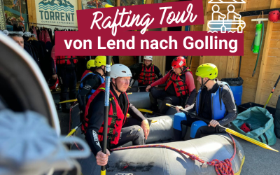 Rafting-Abenteuer auf der Salzach