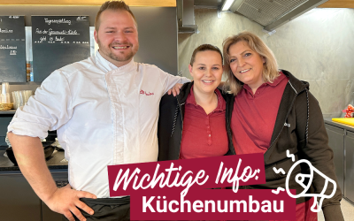 Wichtige Info: Küchenumbau!