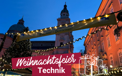 Weihnachtsfeier unseres Technik-Teams