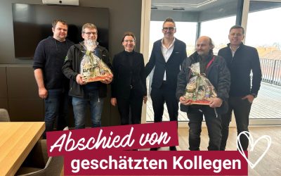 Abschied von zwei geschätzten Kollegen!